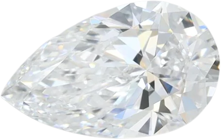 1.06 Carat D VVS1 Pear Lab Diamond