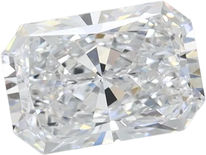 1.07 Carat D VVS1 Radiant Lab Diamond