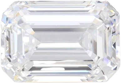 1.08 Carat D VVS1 Emerald Lab Diamond