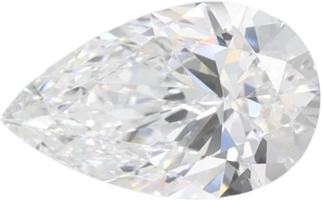 1.08 Carat D VVS1 Pear Lab Diamond