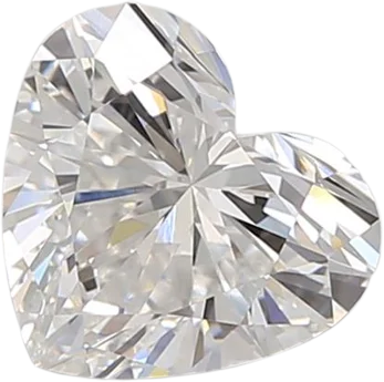 1.09 Carat E VVS2 Heart Lab Diamond