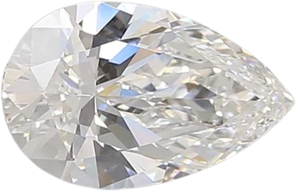 1.1 Carat E VVS2 Pear Lab Diamond