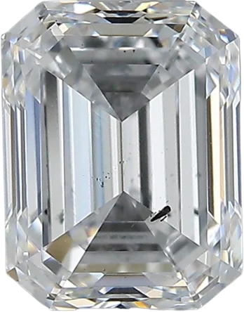 1.13 Carat E SI2 Emerald Lab Diamond