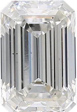 1.13 Carat F VS2 Emerald Lab Diamond