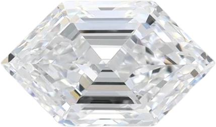 1.15 Carat D VVS1 HEXAGON Lab Diamond