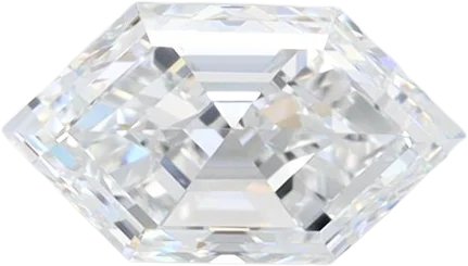 1.16 Carat D VVS1 HEXAGON Lab Diamond