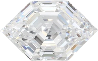 1.16 Carat D VVS1 HEXAGON Lab Diamond