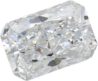 1.18 Carat D VVS1 Radiant Lab Diamond