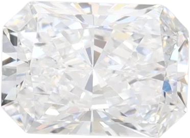 1.18 Carat D VVS2 Radiant Lab Diamond