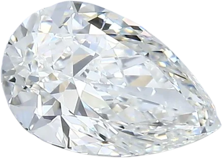 1.2 Carat H VVS2 Pear Natural Diamond