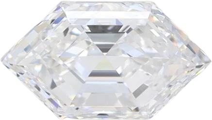 1.28 Carat D VVS1 HEXAGON Lab Diamond