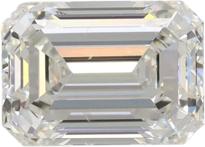 1.51 Carat H VS2 Emerald Lab Diamond