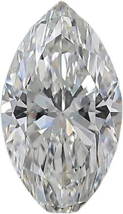 1.51 Carat H SI1 Marquise Natural Diamond