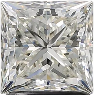 1.53 Carat J VS1 Princess Natural Diamond