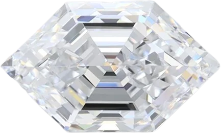 1.54 Carat D VVS1 HEXAGON Lab Diamond