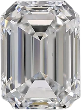 1.55 Carat D VS1 Emerald Lab Diamond