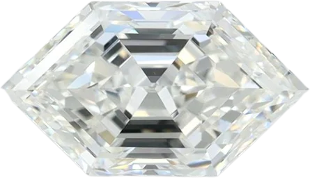 1.68 Carat G IF HEXAGON Lab Diamond