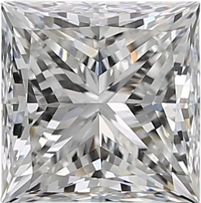 1.7 Carat F VS1 Princess Natural Diamond