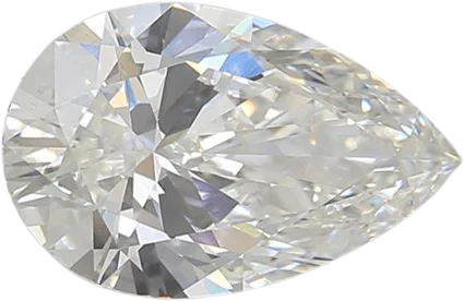 1.96 Carat E VVS2 Pear Lab Diamond