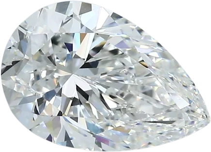 2 Carat G VS1 Pear Natural Diamond