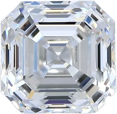 2.02 Carat G VS2 Asscher Natural Diamond