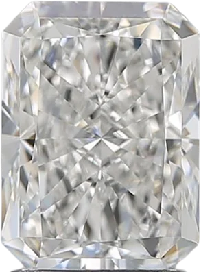 2.02 Carat F IF Radiant Natural Diamond