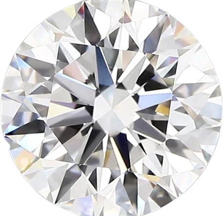 2.06 Carat D vvs2 Round Lab Diamond