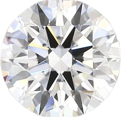 2.07 Carat D vs1 Round Lab Diamond