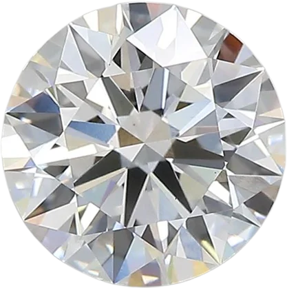 2.09 Carat D vs1 Round Lab Diamond