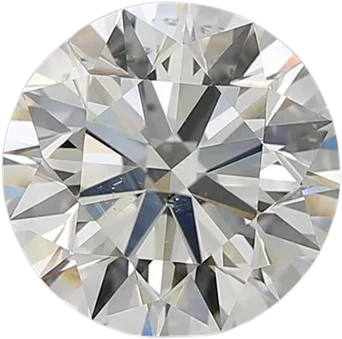 3.16 Carat K SI2 Round Natural Diamond