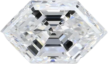 3.56 Carat D VVS2 HEXAGON Lab Diamond