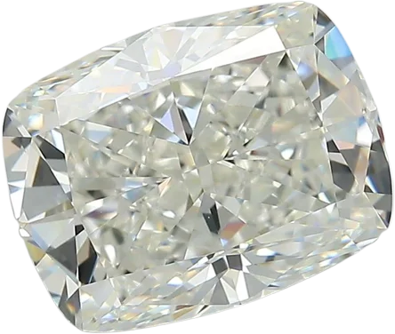 4.01 Carat I VVS1 Elongated Cushion Natural Diamond