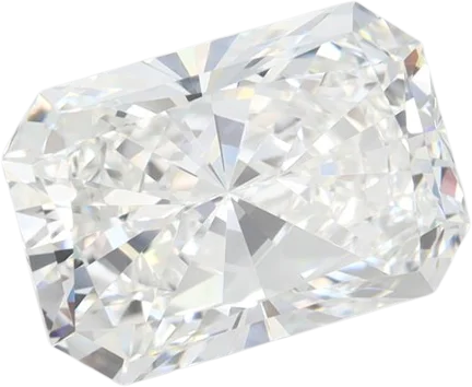 4.19 Carat F VVS1 Radiant Lab Diamond