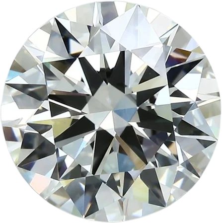 4.19 Carat K VVS2 Round Natural Diamond