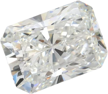 5.04 Carat F IF Radiant Lab Diamond