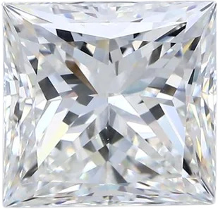 5.06 Carat H VS2 Princess Natural Diamond