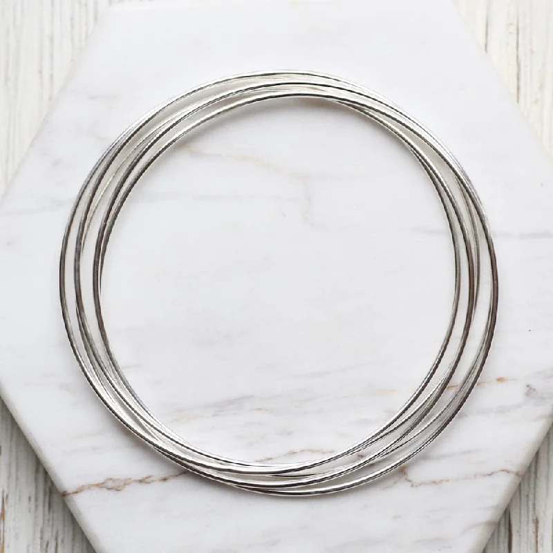 5 Whisper Wires Bangle