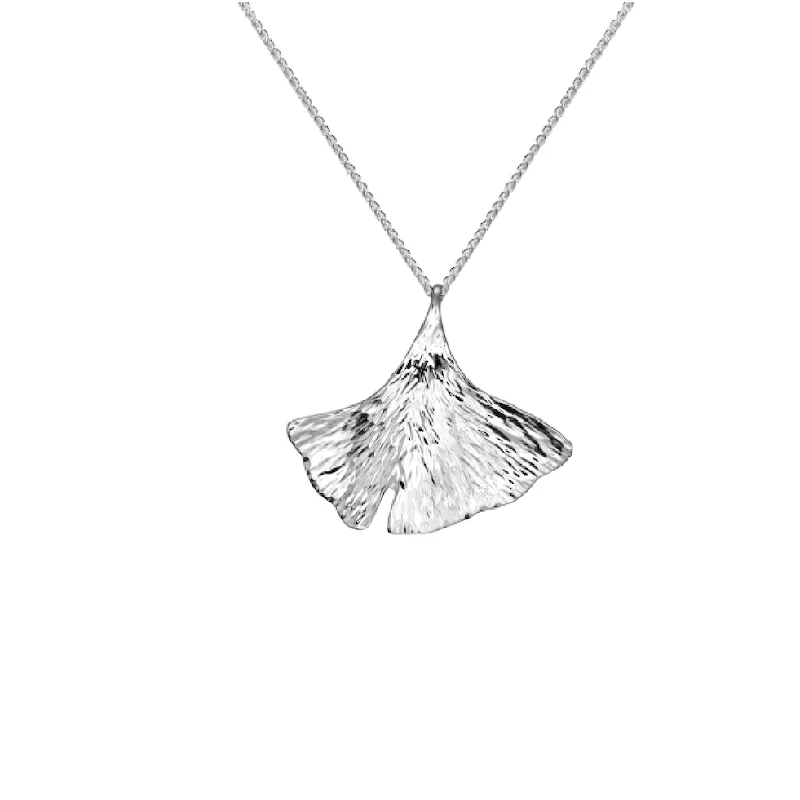 Ginkgo Pendant Necklace